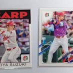 2021 TOPPS NPB 鈴木誠也 SEIYA SUZUKI 普卡 +  特卡