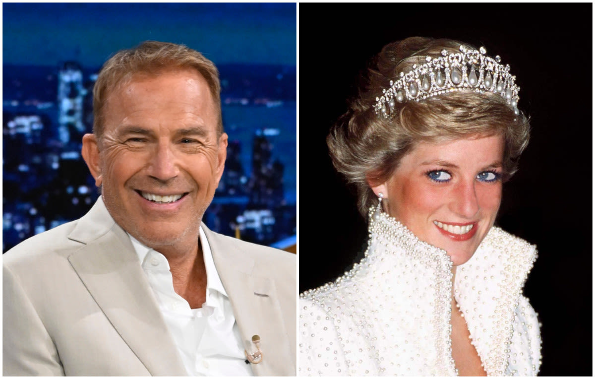 Kevin Costner Makes Bold Claim About Princess Diana