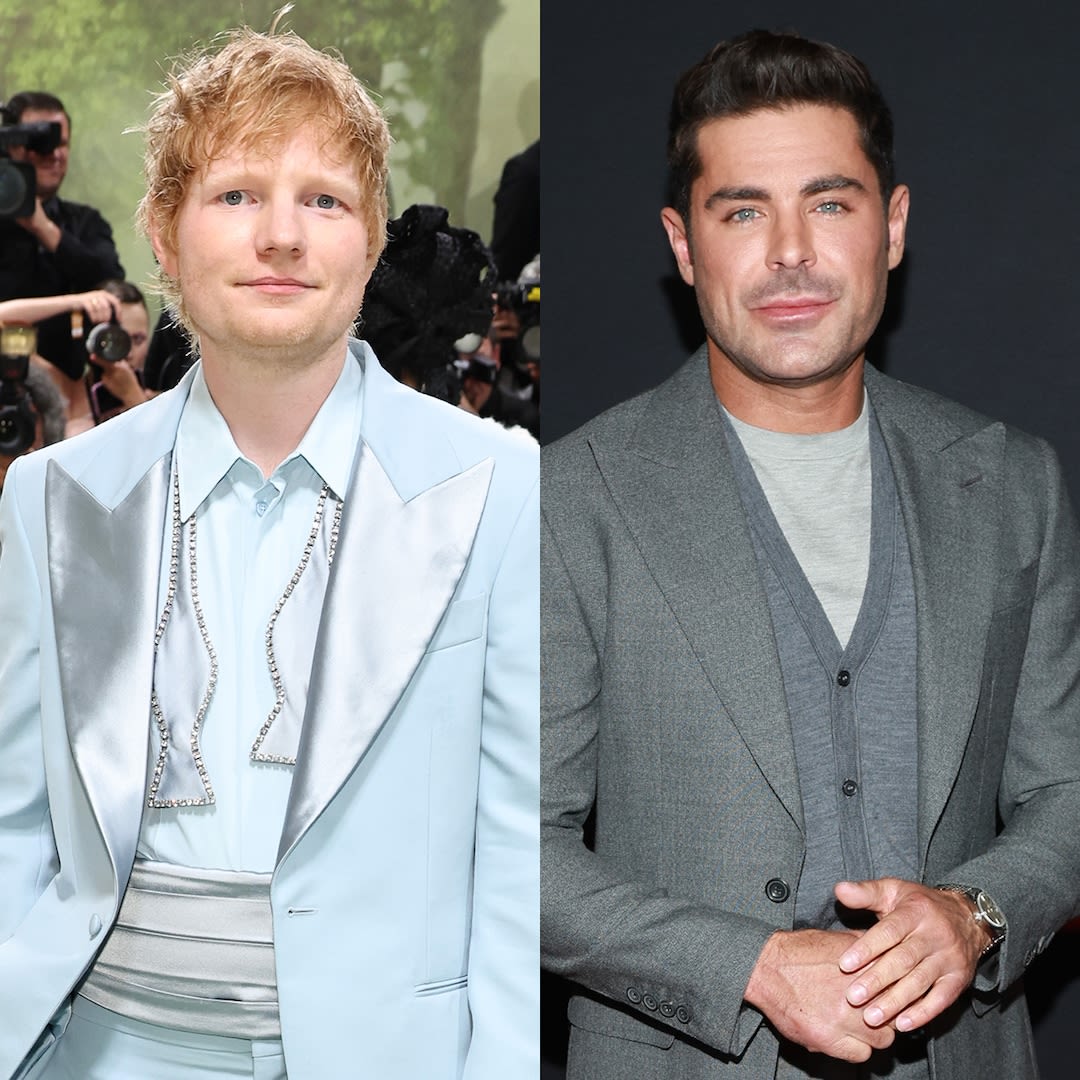 Why Ed’s Sheeran 2024 Met Gala Look Is Reminding Fans of Zac Efron - E! Online