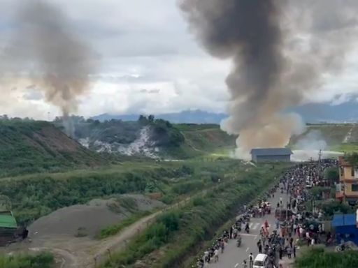 Nepal Jet That Crashed Was Bombardier CRJ 200, Fuselage In Pieces