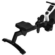 A machine used for simulating the action of rowing a boat. Popular for cardio workouts and improving upper body strength. May have features such as adjustable resistance, seat height, and pre-programmed workouts.