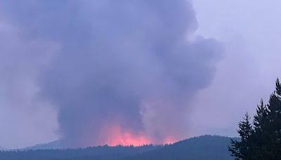 Bench Lake fire containment reaches 13% as crews brace for stormy weather.