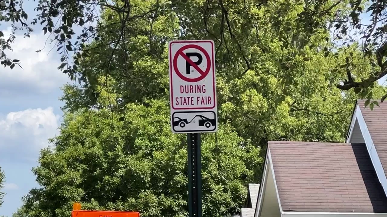 Parking problems near the Indiana State Fair