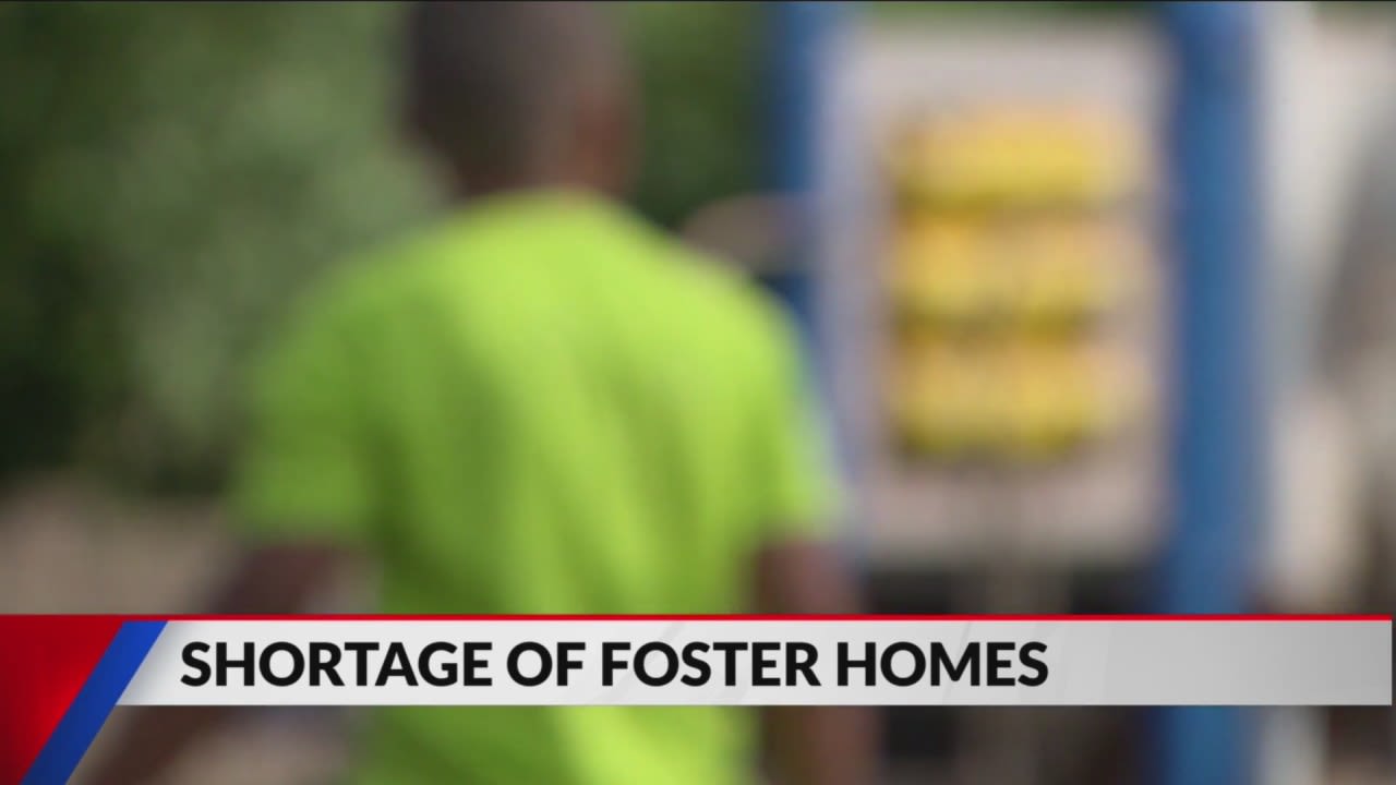 Shortage of foster homes
