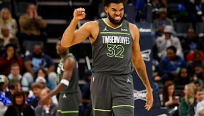 Karl-Anthony Towns Wasn't Having It When Rudy Gobert Joked That He Could Miss Game 3 Against Nuggets