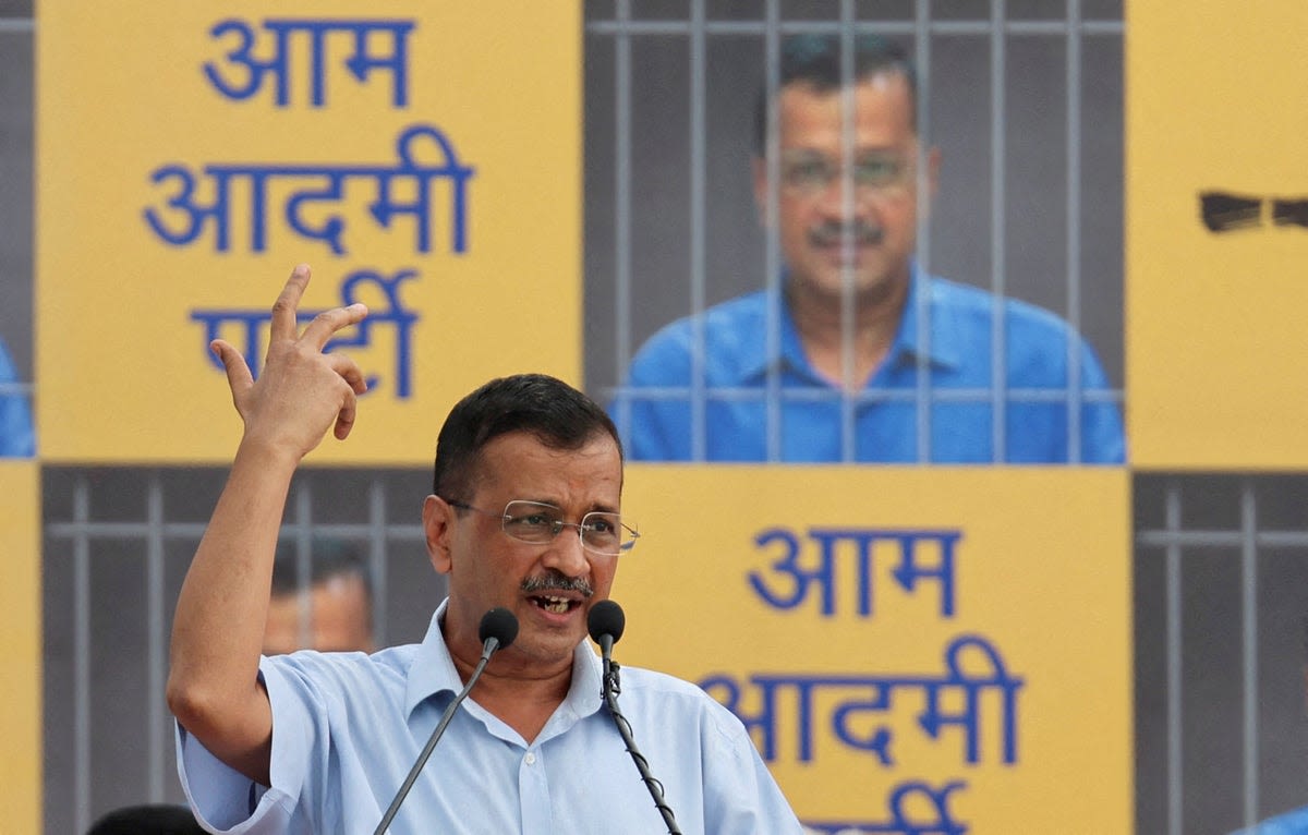 Jailed Delhi leader Arvind Kejriwal gets bail in corruption case