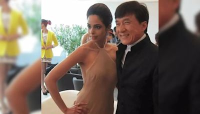 Cannes Rewind: When Mallika Sherawat Walked The Red Carpet With Her "Favourite" Jackie Chan