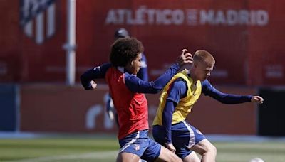 Las dudas del Atlético de Madrid en Mallorca: Barrios o Saúl y Azpilicueta o Hermoso