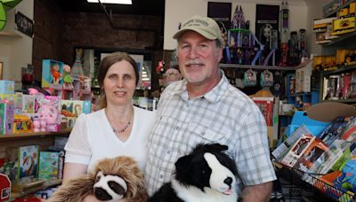 Landscaper loved his own toy collection, so he and his wife opened Red Bank toy shop