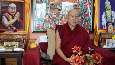 Hundreds of mostly exiled Tibetans celebrate the Dalai Lama’s 89th birthday in India’s Dharamshala
