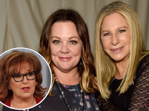 'The View's Joy Behar Offers Bold Take on Barbra Streisand's Ozempic Comment to Melissa McCarthy