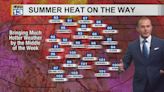Even hotter temperatures on the way next week
