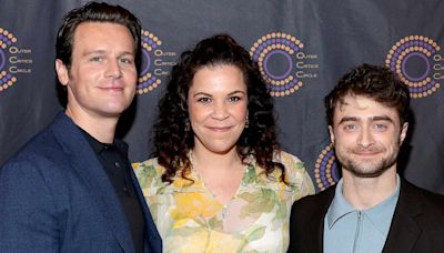 Daniel Radcliffe and Jonathan Groff play key roles in Broadway costar Lindsay Mendez's wedding