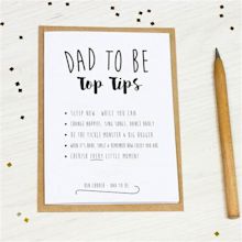 Dad To Be Card By Little Pieces | notonthehighstreet.com