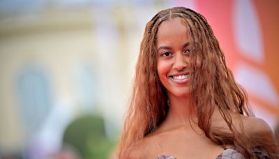 Malia Obama Serves Plaid Perfection At Deauville Film Festival In Vivienne Westwood