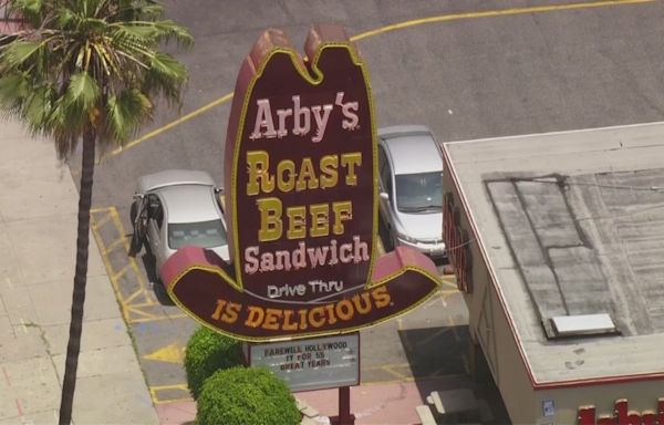 'Farewell Hollywood' Arby's is saying goodbye after 55 years in business