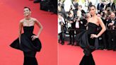 ‘This is literally a museum piece’: Bella Hadid wears vintage Versace on Cannes red carpet