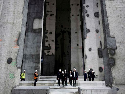 Paris inaugurates giant water storage basin to clean up the River Seine for Olympic swimming