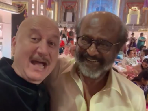 Anupam Kher calls Rajinikanth the "One and Only, the BESTEST' | Tamil Movie News - Times of India