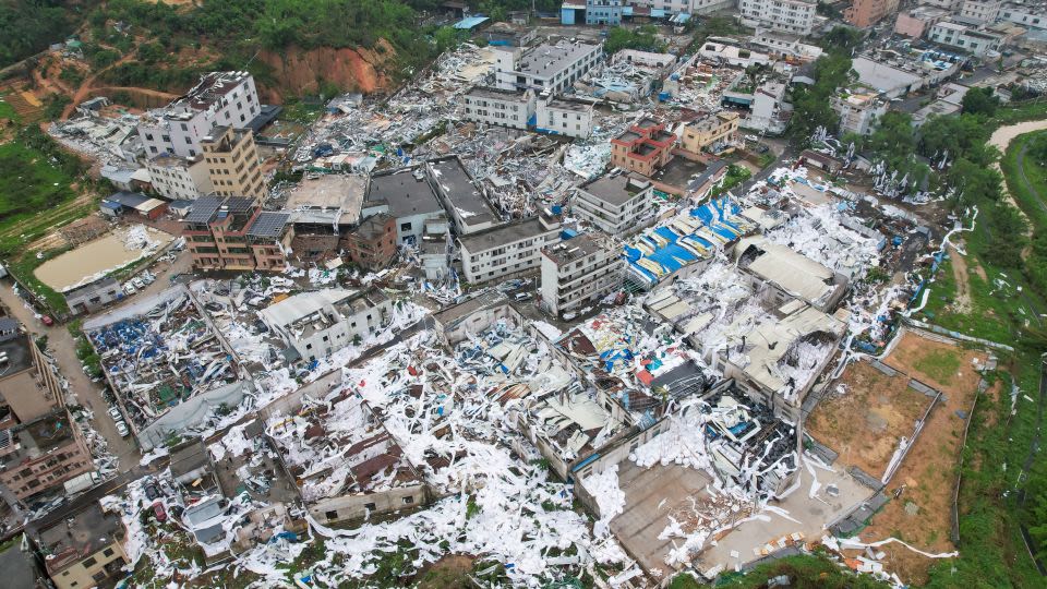 Tornado kills at least 5, injures 33, in Chinese metropolis as region battles deadly floods