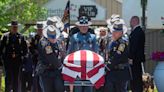 Thousands of police join family to mourn CT Trooper Aaron Pelletier at funeral