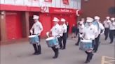 Liverpool investigation as loyalist flute band plays sectarian anthem at Anfield