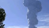 Erupción del volcán Ibu en Indonesia