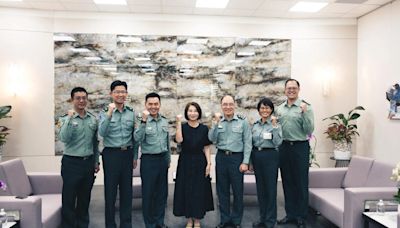 陸軍將官異動 新任陸軍副司令拜會南部地方首長