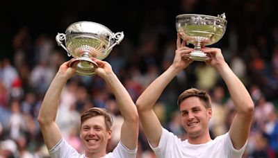 Wimbledon 2024: Unseeded Patten and Heliovaara win men’s doubles crown