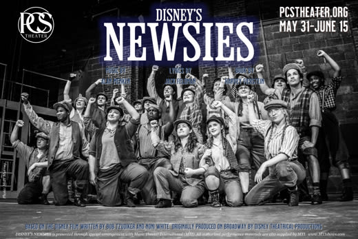 Disney's Newsies in Philadelphia at PCS Theater 2024