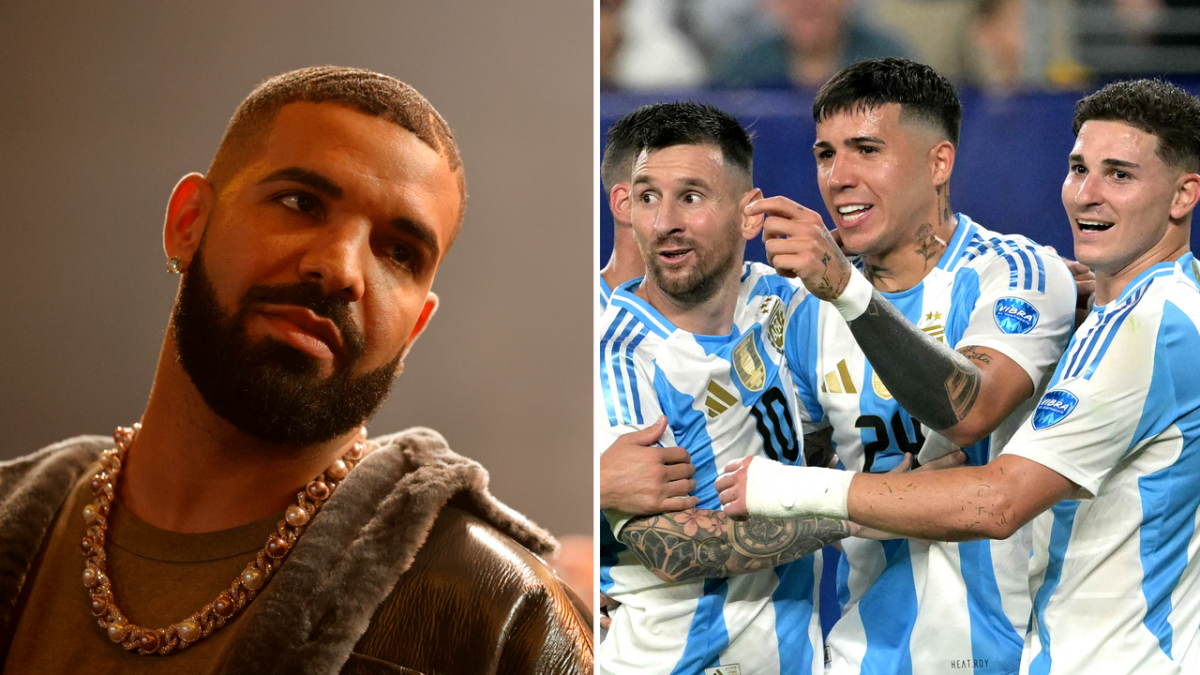 Argentina soccer roasts Drake after losing Canada Copa America bet