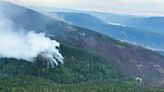 BC Wildfire Service working on access to Mara Mountain blaze near Sicamous