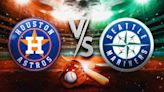 Astros vs. Mariners prediction, odds, pick