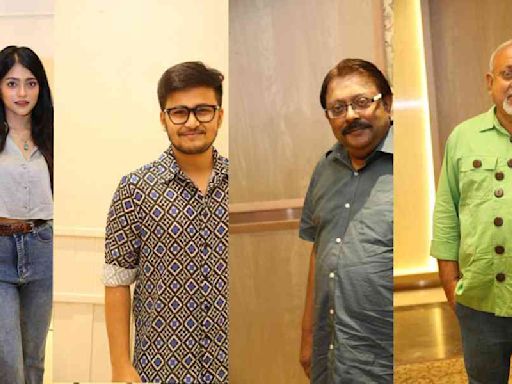 Glimpses from the trailer launch of Ashoke Viswanathan’s Hemanter Aparanha