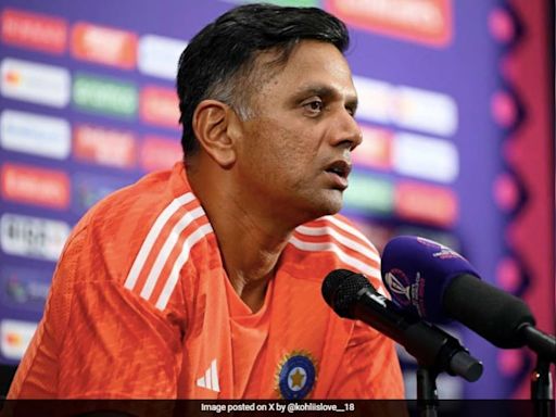 Rahul Dravid Reduces His T20 World Cup Bonus By Rs. 2.5 Crore, Wants Equal Reward: Report | Cricket News