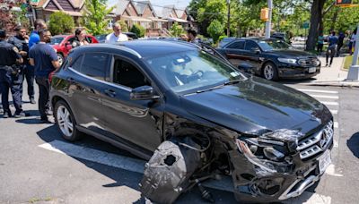 Brooklyn car thief fleeing cops wreaks havoc with demolition derby wrecking five cars