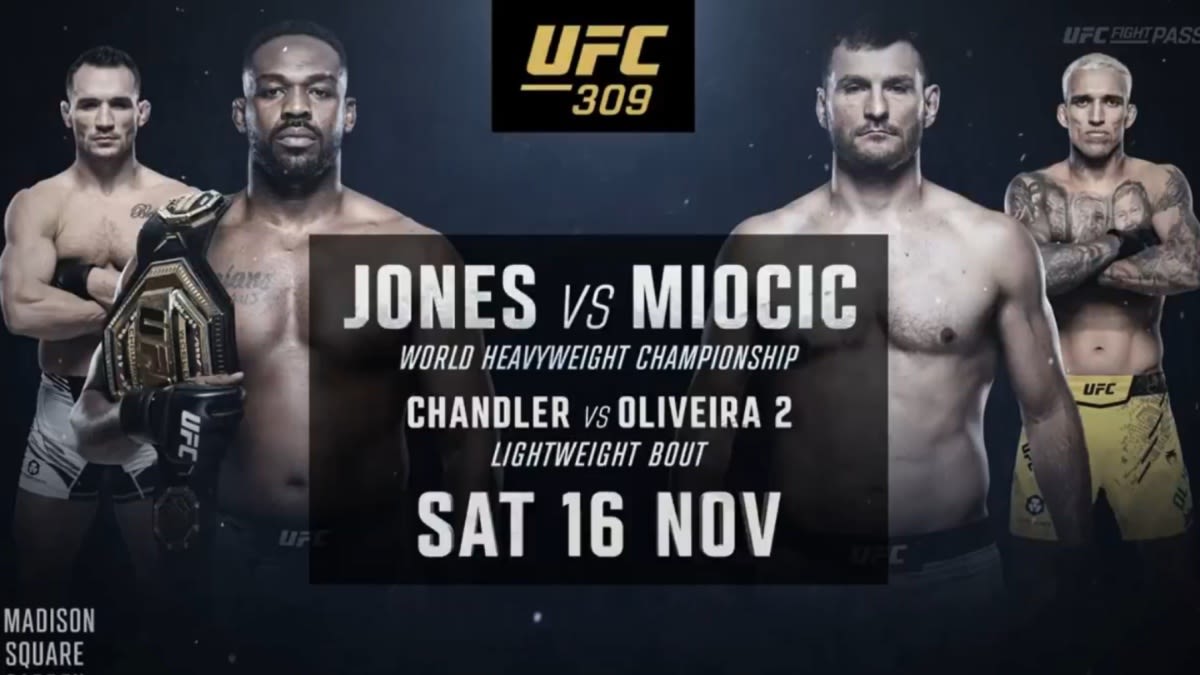 UFC 309: ‘Jones vs. Miocic’ Fight Card and Start Times | BJPenn.com