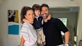 Eva Longoria's Son Santiago Squeezes Between Her and José 'Pepe' Bastón in Rare Family Photo