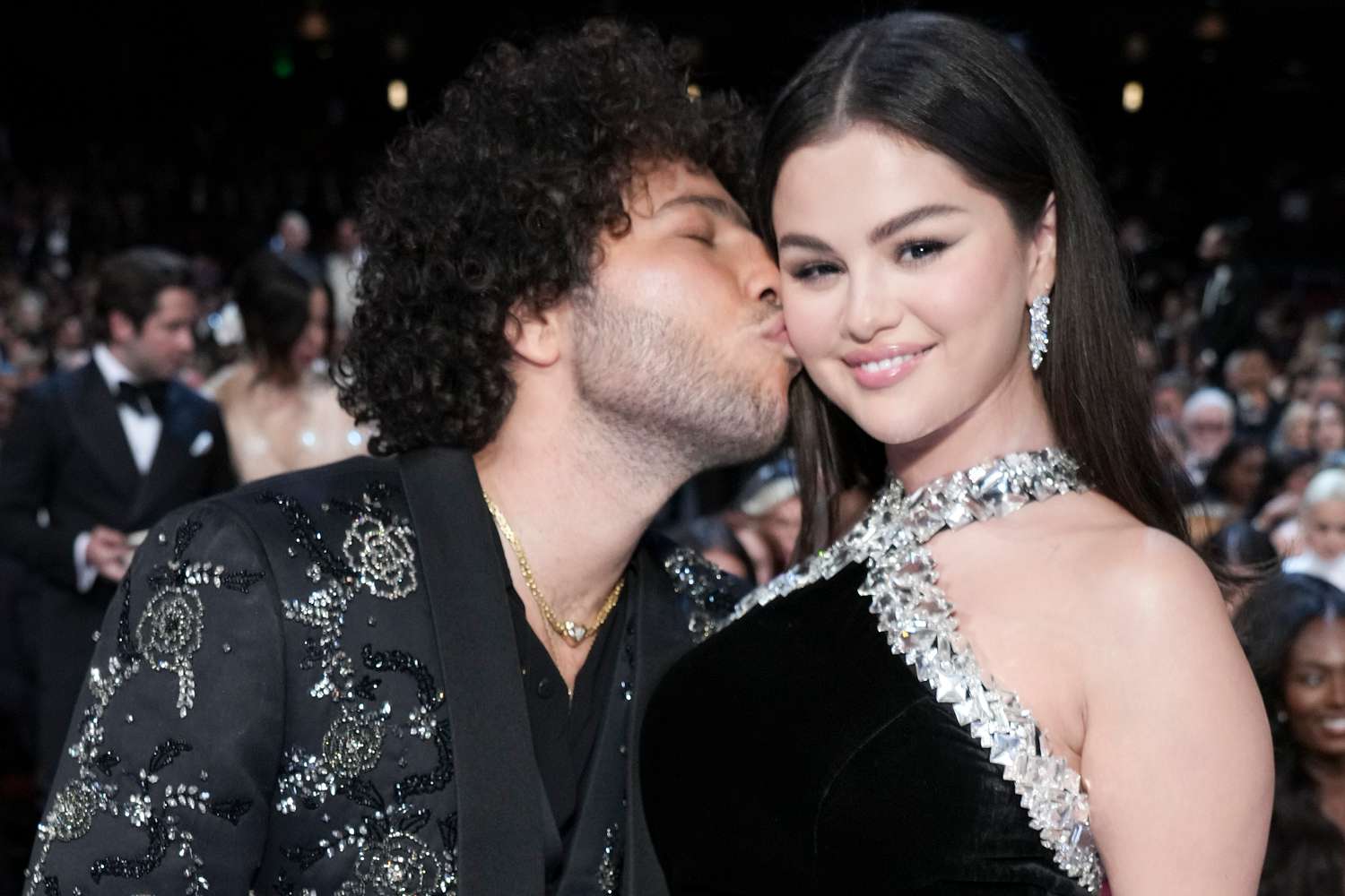 Selena Gomez and Benny Blanco Cuddle Up During Glamorous Date Night at Emmys 2024