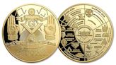 Masonic Challenge Coin Freemasonry Family Symbol Coin, Now 50% Off