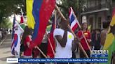 Second line parade represents 33 different countries at International School of Louisiana