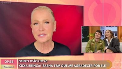 Xuxa Meneghel enche o genro João Lucas de elogios: 'Amo de paixão'