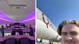 I toured Qatar Airways' luxurious Airbus A350 complete with the 'world's best business class' and was impressed by its comfort and attention to detail