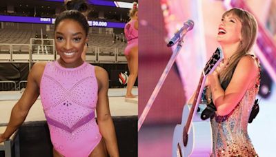 Simone Biles usó canción de Taylor Swift en prueba olímpica y así reaccionó la cantante