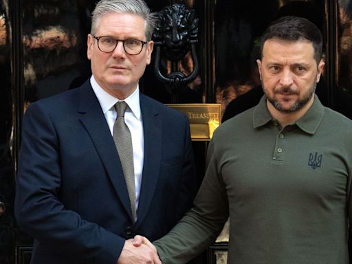 Ukraine President Volodymyr Zelenskyy Makes Historic Address To Keir Starmer's Cabinet