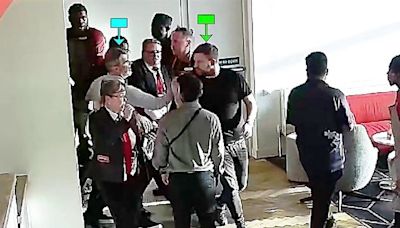 Video of Roy Keane in altercation with alleged assaulter as trial continues