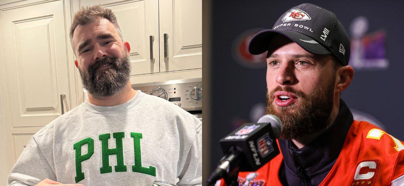 Jason Kelce Told His Wife 'Make Me A Sandwich' After Harrison Butker's Graduation Speech