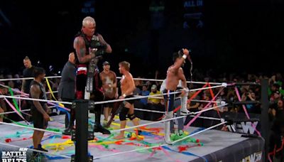 Dustin Rhodes and the Von Erichs win championship gold at AEW Battle of the Belts