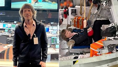 Mick Jagger Visits NASA Headquarters — See All the Astronomical Photos!