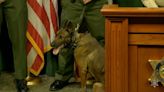 LASD honors K9 for his bravery after being shot by violent suspect in Compton